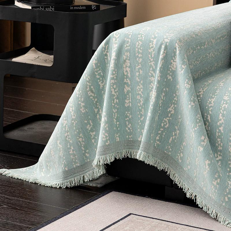Chenille Fabric Couch Cover Seasonless One Size Fits All Anti Dust Cushion Cat Scratch Proof Couch Throw New Couch Cover