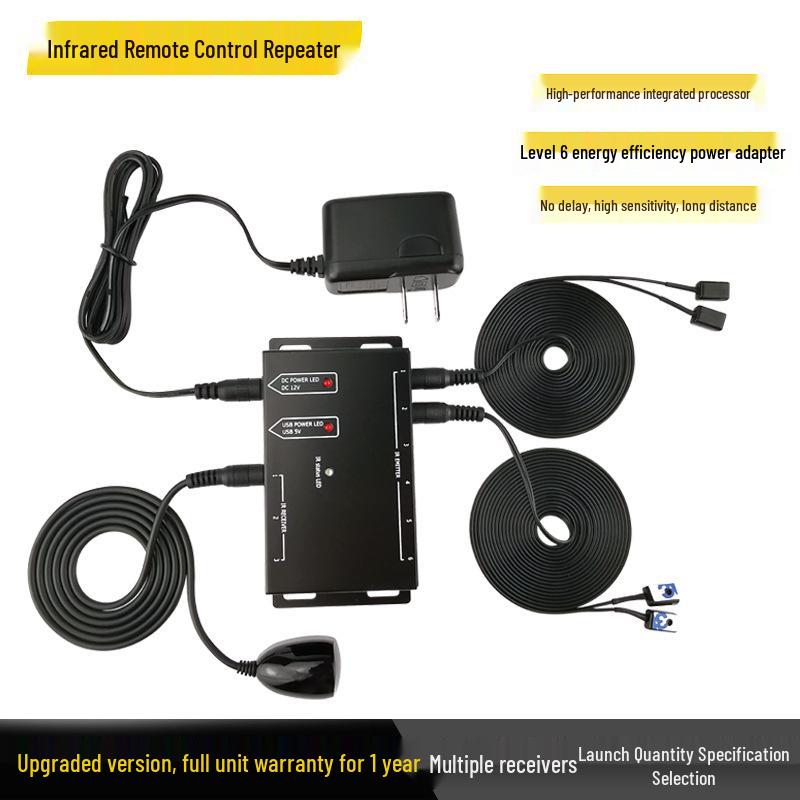 Infrared Remote Repeater for Hidden Home Appliance Control 104