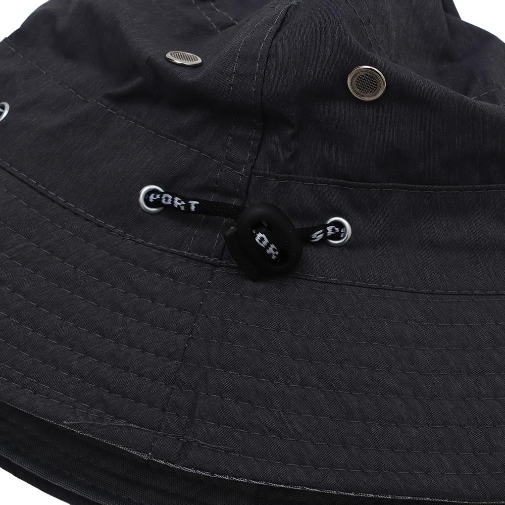 Outdoor Packable Casual Camouflage Fisherman Cap Sunscreen Bucket Hat Summer Sun Caps