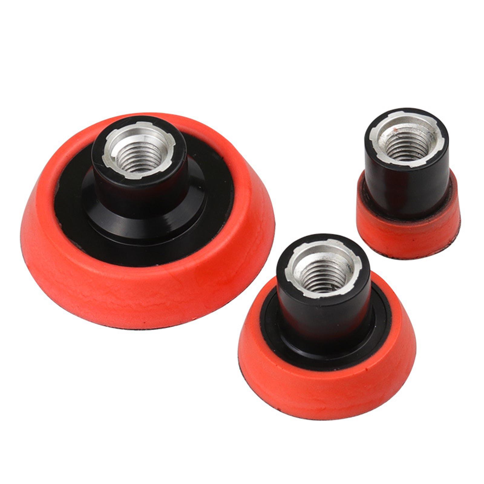 

1 2 3 Диск-основа з гачком та петлею, різьба M14, шліфувальний диск, опорні пластини, інструмент для полірування автомобіля для роторної полірувальної машини D