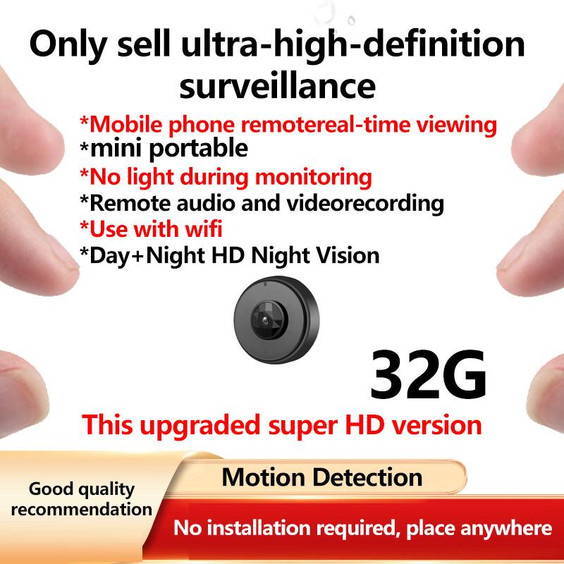 Ultra High Definition Camera Wireless Monitor Home Wifi Remote Mobile Phone Portable Photography Indoor Home Plug