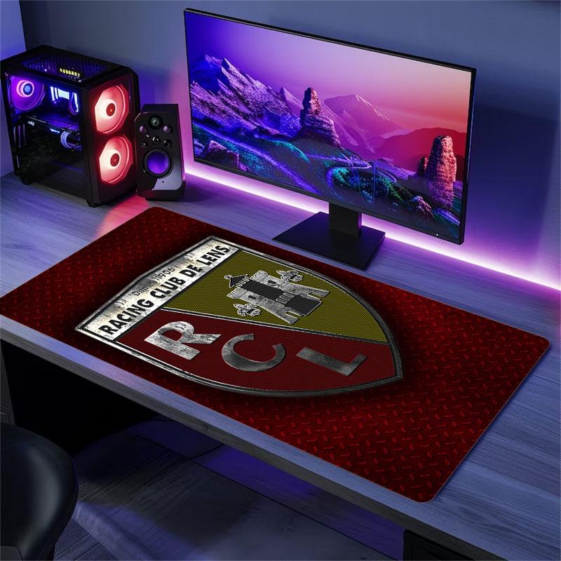 RC Lens Mouse Pad, Large Gaming Desk Mat, Non-slip XXL Mousepad for Laptop & Tablet, Mini PC Playmat with Stitched Edges