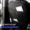 Car Seat Back Protector Mat with Storage - Child Safety Anti-Kick Pad