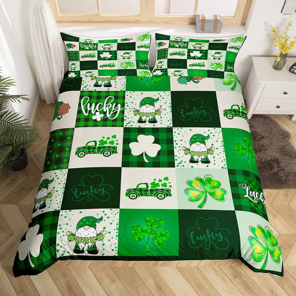 Romantic Theme Red Rose Three-Piece Quilt Cover 3D Digital Printing Bedding Set Bed Cover