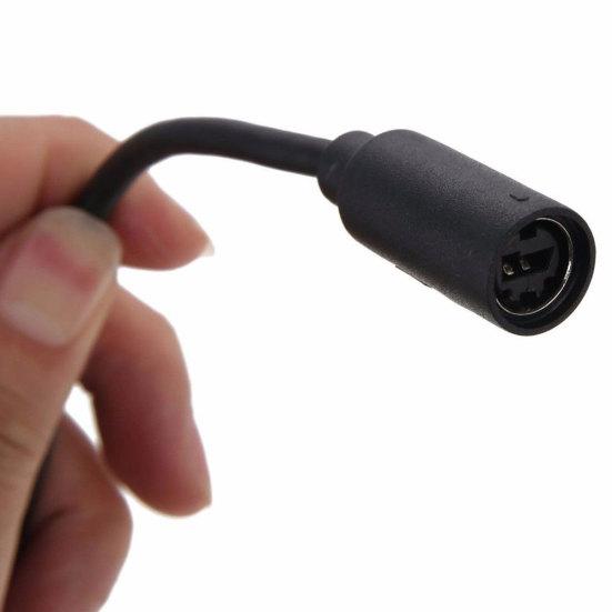 USB Breakaway Extension Adapter for Xbox Cable Cord 360 Wired Gamepad Controller