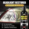 Professional car headlight restoration paste, easy-to-use headlight maintenance kit, scratch repair, restores oxidized,yellowing