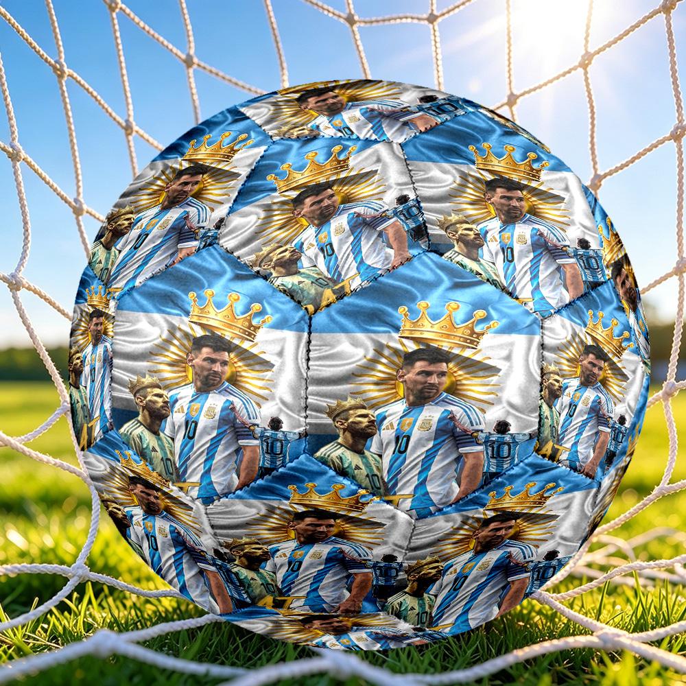 1pc Messis Legacy Soccer Ball Size 5, Machine-stitched, Suitable for Practice Matches/tournament Training for Sports, Lightweight and Durable. C7011