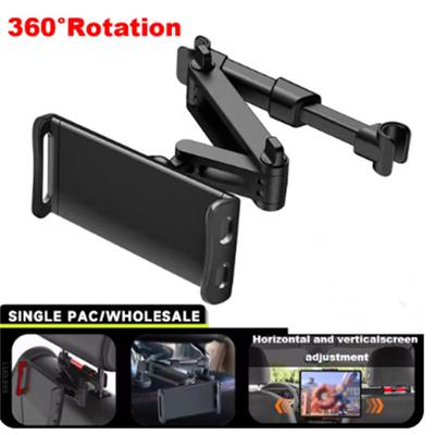 1PCS Universal Telescopic Car Rear Pillow Phone Holder Tablet Stand Seat Rear Headrest Mounting Bracket For Phone Tablet 4.7-12.