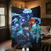 Genshin Heroes  Blanket Soft And Portable All Season Home Bed Sofa Blanket Office Travel Nap Break Warm Blanket