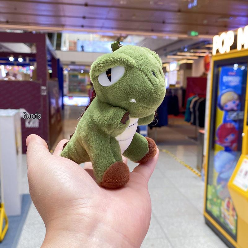 

Adorable Baby Dinosaur Plush Backpack Pendant Gift with Beaded Chain