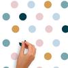 RoomMates Wall Sticker Multicolor Peelable Polka Dots 3.8cm X 3.8cm [Regular Japanese Import Product] RMK4829SCS