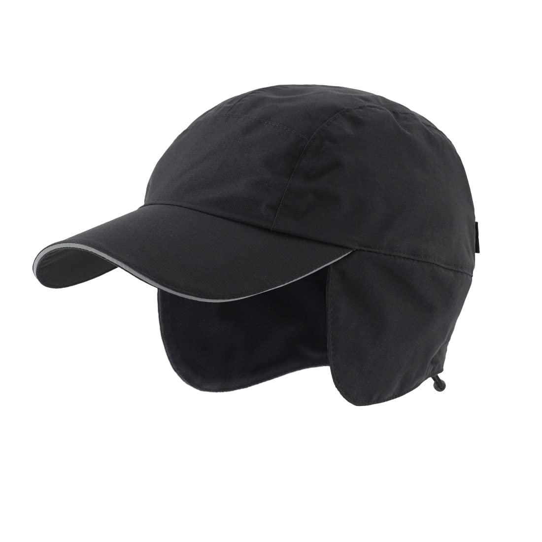 

Connectyle Men s Waterproof Winter Cap with Ear Flaps, Perfect for Outdoor Activities, Work, Skiing, and More, Black