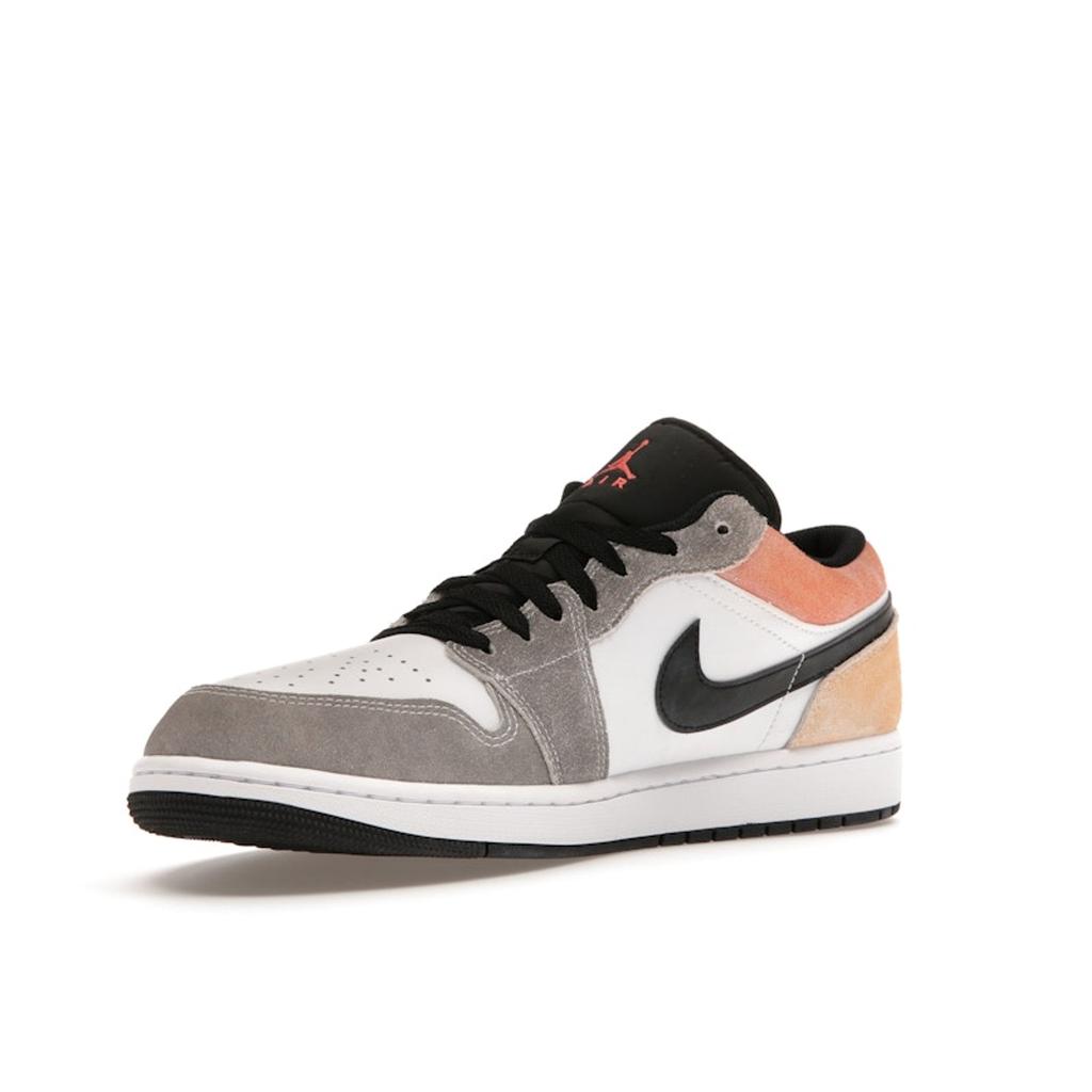 Air Jordan 1 Low SE Flight Club Men Sneakers White Black Magic-Ember DX4334-008