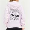 Adidas Originals Trefoil X Chang Cang Xiong X Su Yiming Co-Branded Series Comic Print Hoodie Women Hoodie Pink IK4312