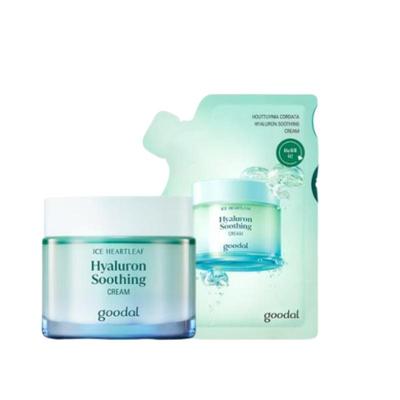 Heartleaf Hyaluron Soothing Cream 75ml + 75ml Refill Set​