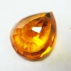 9.20 Ct Very Pretty PEAR Cut Yellow Natural SAPPHIRE Gemstone CERTIFIED
