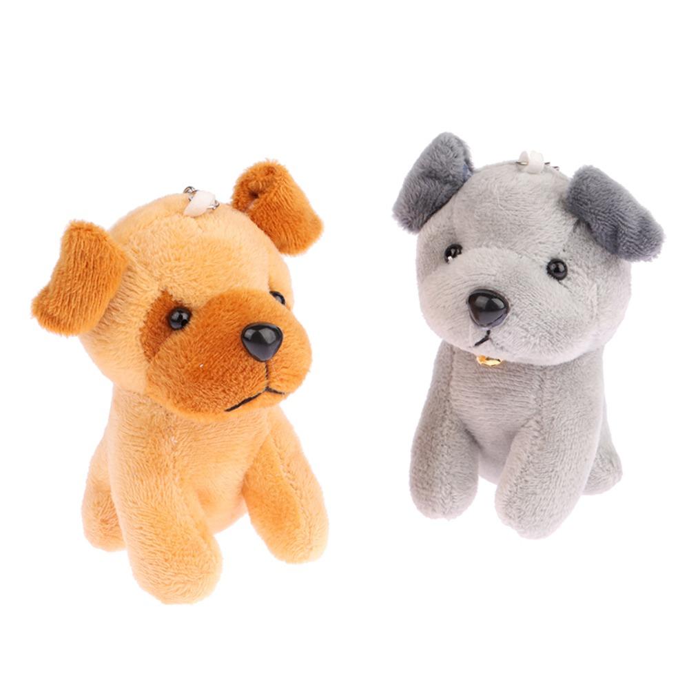 Cartoon Cartoon Wolf Dog Keychain Plush Doll Wolf Dog Stuffed Doll Key Ring  Bag Decor