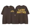 Foreign Trade American Retro Summer Round Neck Short-sleeved T-shirt Boys Ins Trendy High Street Loose Couple Half-sleeved Women