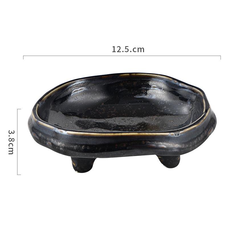 Creative Ceramic High Foot Dinner Plate Dessert Plate Snack Plate Salad Plates Spaghetti Plates Restaurant Specialty Tableware