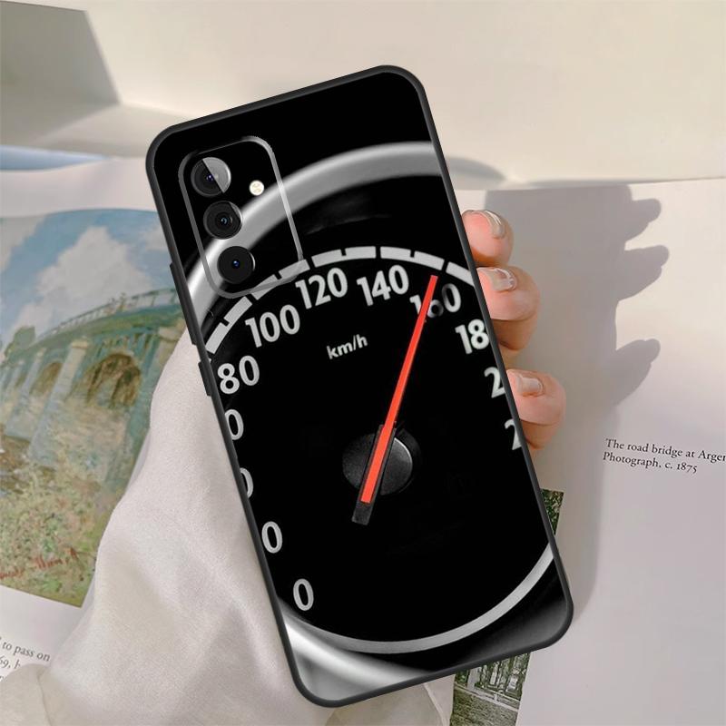 Cool Retro Speedometer Case For Samsung Galaxy A16 A26 A56 A36 A06 A52 A53 A33 A13 A34 A54 A14 A15 A35 A55 A22 A32