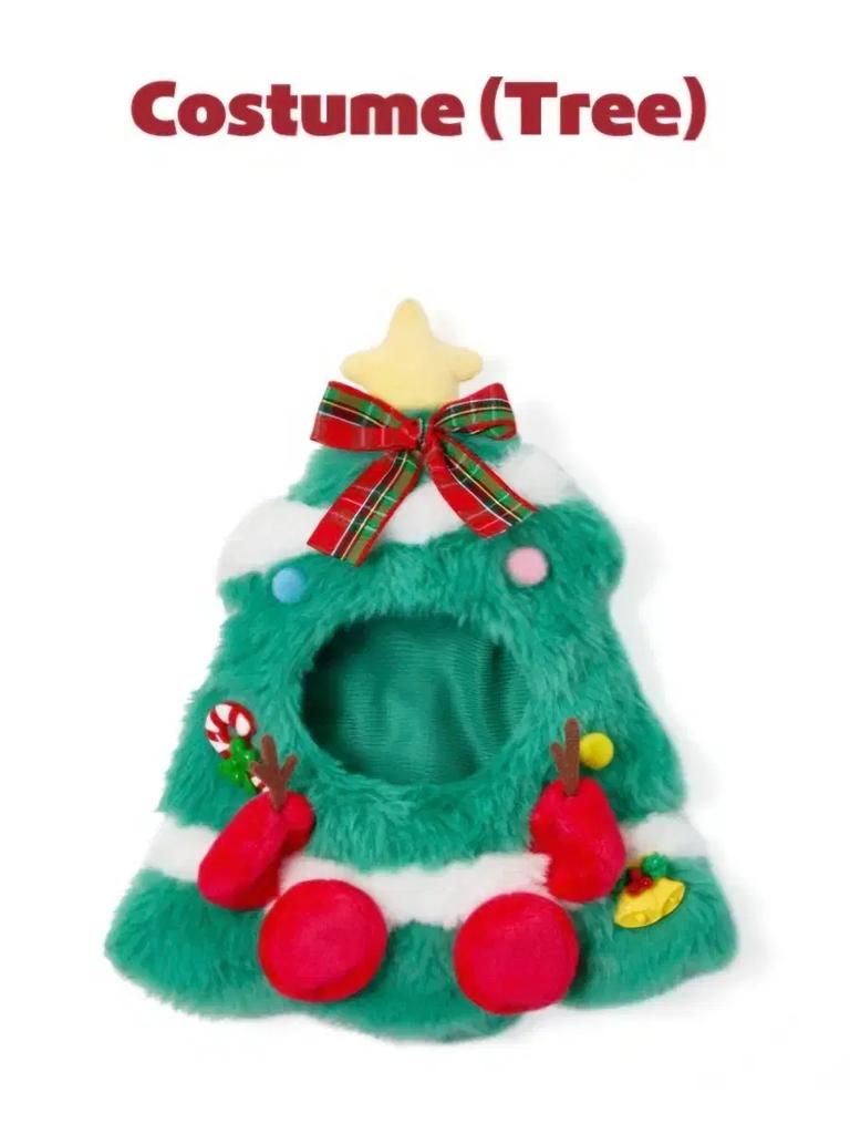 (Below cost price) Punecked Christmas doll clothes (tree)
