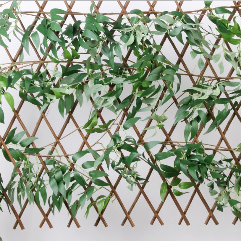 Buy Artificial Willow Garland, Faux Silk Willow Leaves Vines Hanging