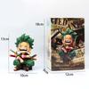 Hot sold One Piece Anime Figure Sitting Laughing Luffy Action Figures Kawaii Sanji Zoro Figurine Collection Toys Doll Gift Model
