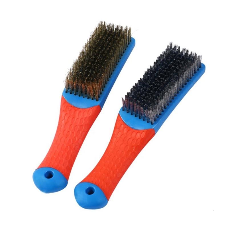 Durable Metal Wire Cleaning Brush MultiPurpose For Polishing Removing Rust Dirt On Antiques Metal Wire