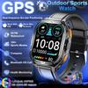 New Military GPS Smartwatch Men 10ATM IP69K Waterproof Smart Watch Compass Altimeter Air Pressure 530mAh Bluetooth Call Watches