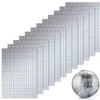 Flexible Sheet Mosaic Mirror Tiles Reflective Surface DIY Mirror Mosaic Sheets  Home Decoration