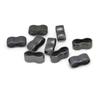 30Pcs Metal Charms Slider Spacer Beads/Big Double Hole Stopper Beads Accessories for Leather Bracelet Jewelry Making Accessories