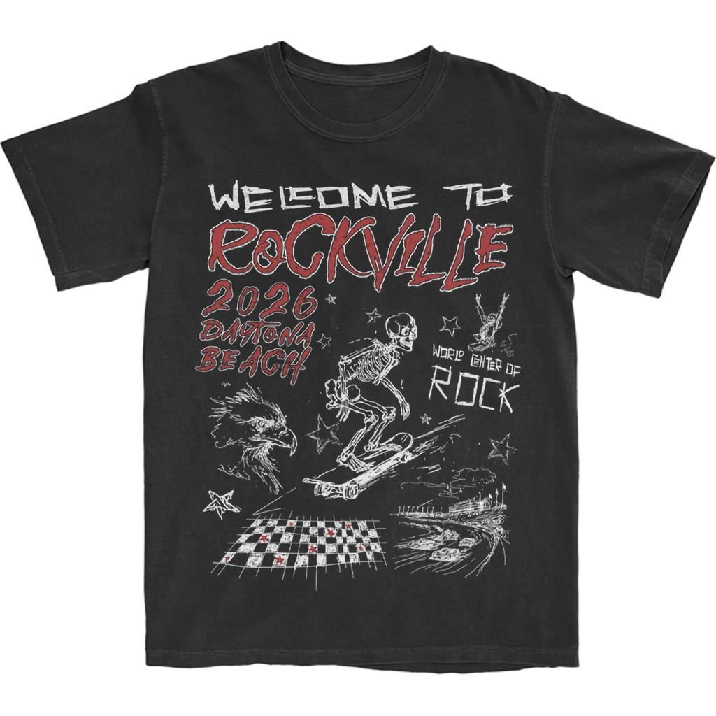 New!! Welcome To Rockville 2026 "Rockville Doodle" Tee Reprint