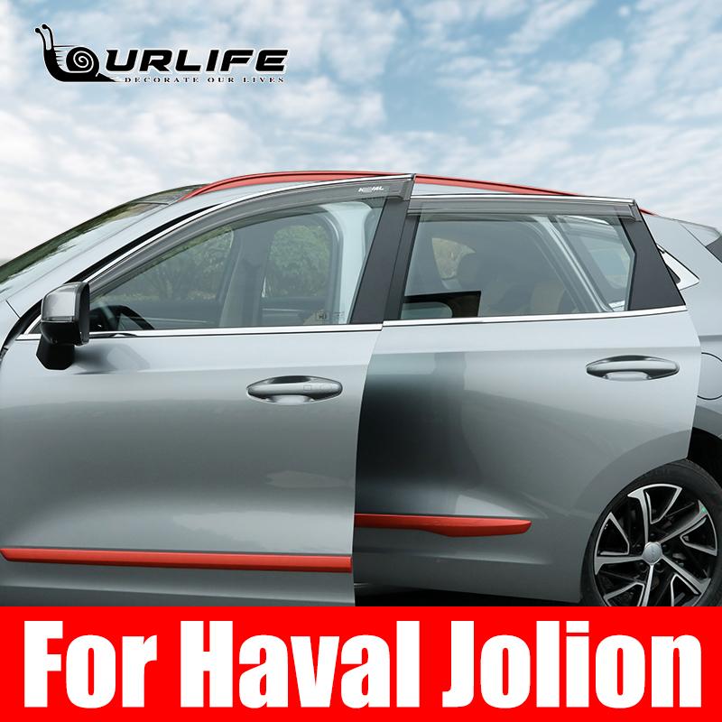 For Haval Jolion  2022 2023 Car Rearview Mirror Window Visor Abs Shield Cover Protection Accessories
