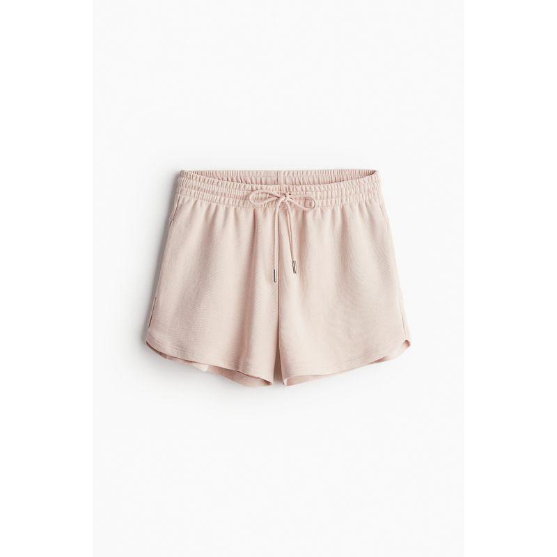 

HM Women s Clothing Short Sweatpants Autumn Casual Plaid Simple and Soft Drawstring Sports Shorts 1152096