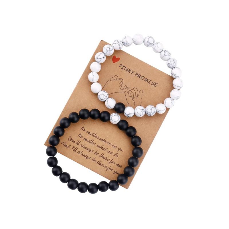 JYL TS Bracelet  Bohemian Morse Code Weave With Card Invokes Mystery & Connection