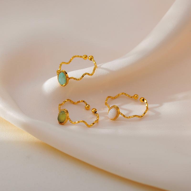 Simple And Luxurious Open Ring For Women Fashion High-End Sense Jewelry Accessory