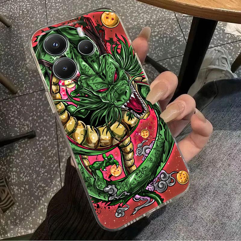 Cool DragonBalls Z Art Anime Case For Xiaomi Redmi Note 15 14 13 12 11 Pro Plus Cover For Redmi 15C 15 14C 13C Clear Phone Cases