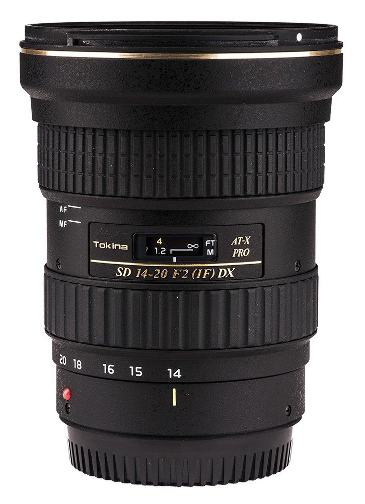 Tokina F2 PRO DX Ultra Zoom Lens for Canon EF Cameras AT-X 14-20 Wide-Angle APS-C