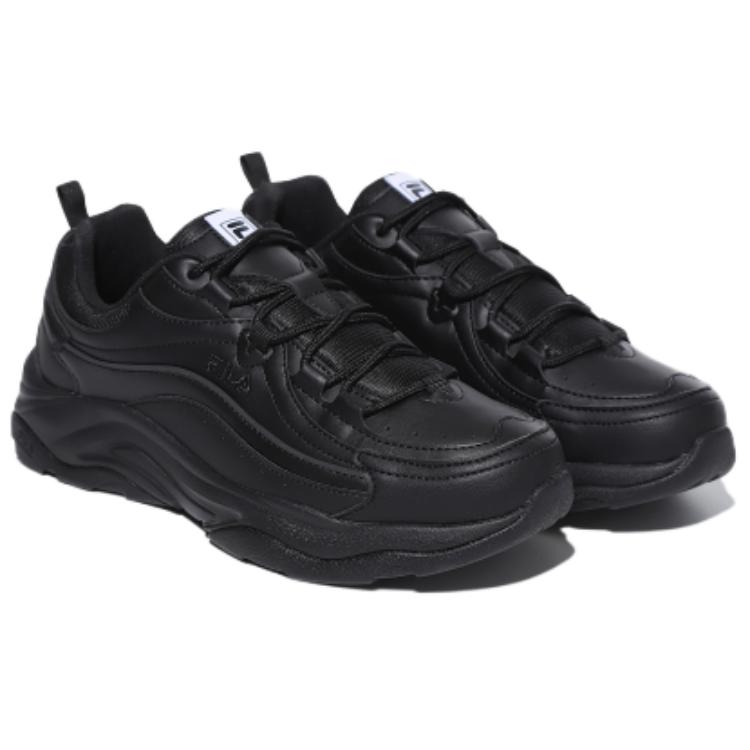 Fila Ray Comfortable Lightweight Low-Top Casual Shoes Unisex Sneakers Black 1RM02726G001