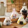 100Pcs Sushi Bags Lovely Japenese Triangle Rice Ball Disposable Packaging Bag Sushi Making Mold Bento Accessories