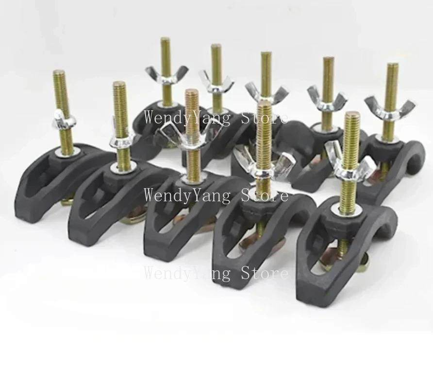 Seturi Plăci Arc 5 Bucăți Piese Mașină Gravat CNC Clema Placă de Presiune Dispozitiv de Fixare pentru Masă de Lucru cu Canale T