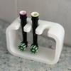 Electric Toothbrush Head Wall Mount Holder with 3 Slots Efficient Fast Drying For Bathroom Countertop Organization