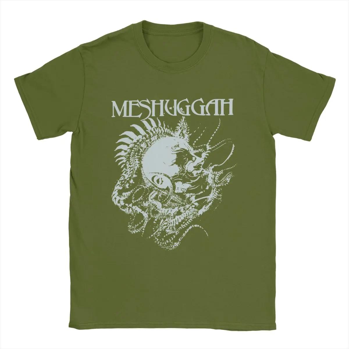 

Мужская футболка Koloss Extreme Metal Band Meshuggah Vintage Pure Cotton Tee Shirt Short Sleeve T Shirt Crewneck Tops Idea Gift 4XL