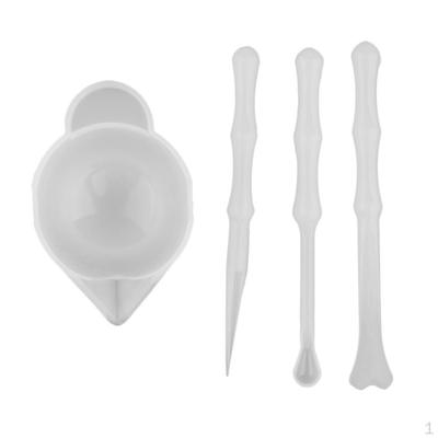 4 Pezzi Tazza Misuratrice in Resina Siliconica per Cottura, Fonderia di Gioielli