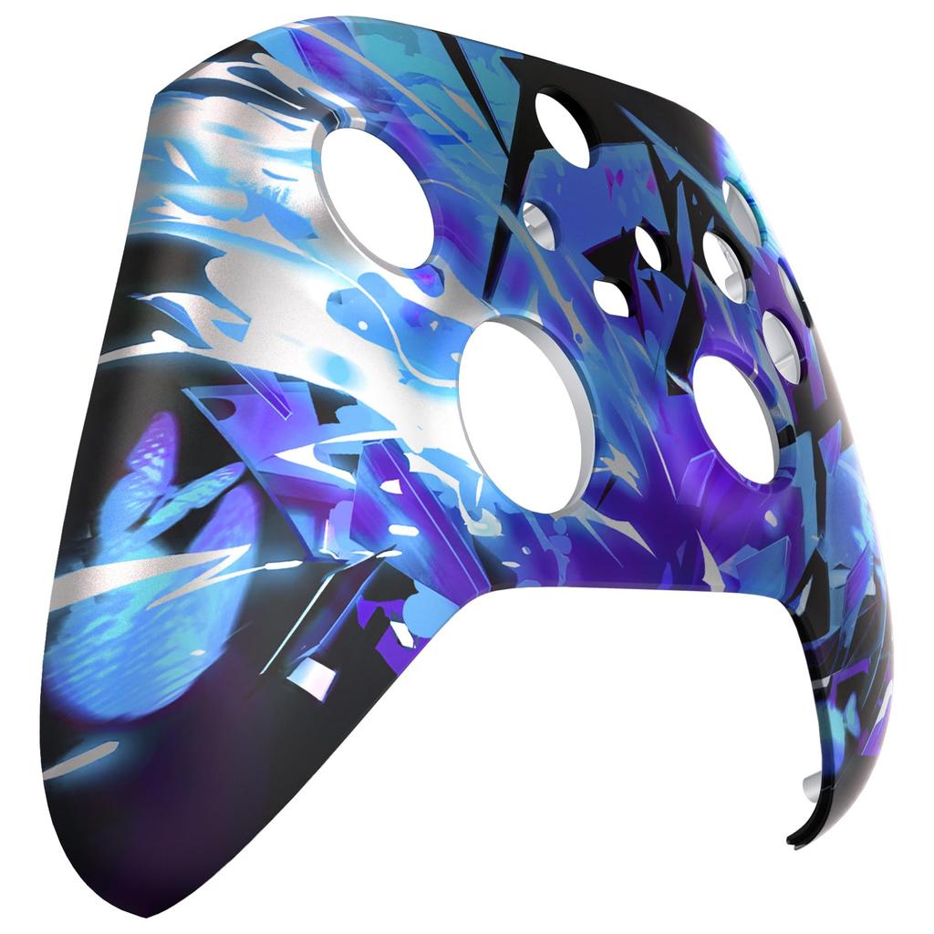 custom front housing shell for Xbox Series featuring a mildly cover faceplate for Xbox Series and Xbox Core not the Dark eXtremeRate's X/S,