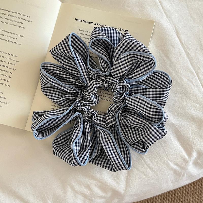 Sparkling Rhinestone Hair Rope Large Intestine Elastic Scrunchies Headband For Ponytail Female Hair Ring Hair Accessories K0