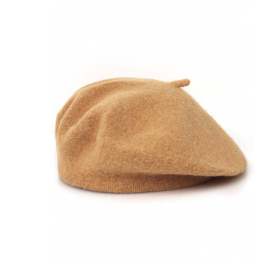 Autumn and Winter Vintage Wool Beret Girl