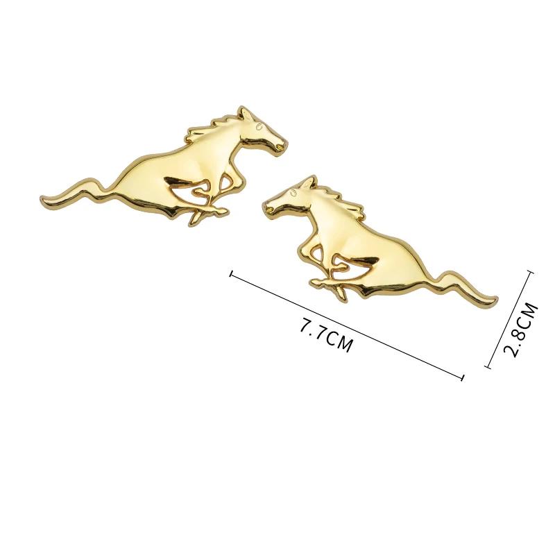 3D Metal Car Styling Body Trunk Emblem Sticker Decoration Auto Accessories For Mustang Focus Kuga Mondeo Max Fusion Ranger
