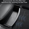 For Tesla Model Y Juniper Launch 2025 Front Under Seat Storage Box TPE Under Seat Hidden Storage Tray Interior Accessories