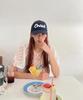 ONRIDPROJECT Applique Twill Logo Ball Cap - Navy